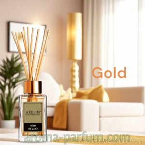 Золото (Gold) Lux Home Perfume аромадиффузор воздуха Areon PL01, 85мл