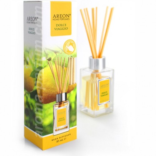 Солодка Подорож (Dolce Viaggio) Home Perfume аромадифузор повітря Areon RS16, 85мл