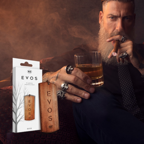 Босс (Boss) ароматизатор воздуха подвеска из дерева K2 Evos, V034