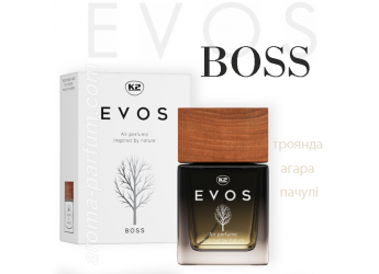 Бос (Boss) ароматизатор повітря K2 Evos Perfumy 50мл (скляна ємність), V054