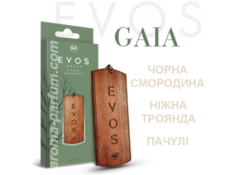Гайя (Gaia) ароматизатор повітря підвіска з дерева K2 Evos Grace, V042