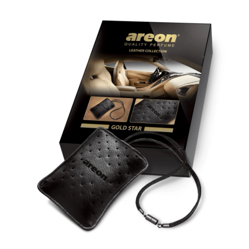 Золота зірка (Gold Star) шкіряна колекція, ароматизатор Areon ALC01